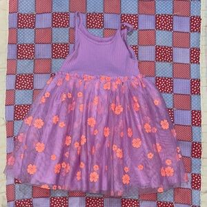 Wonder Nation Lavender Dress with Tulle skirt.
